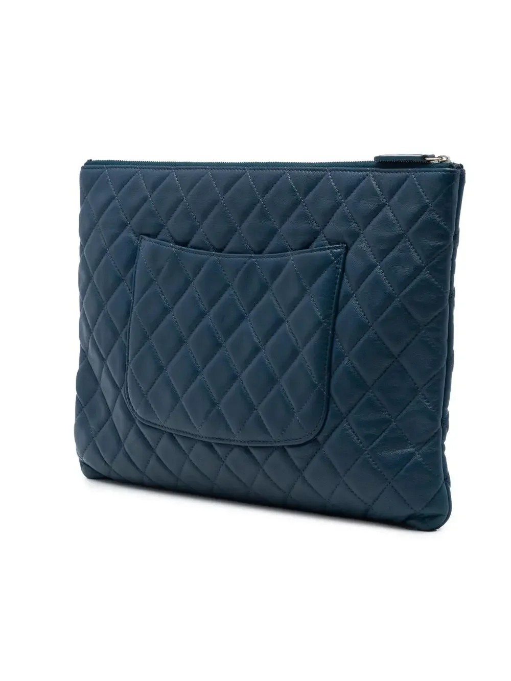 Chanel Large Quilted Lambskin O Case #329937C10B